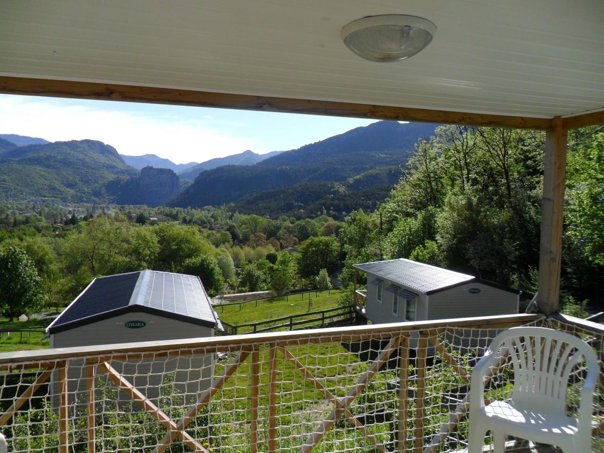 Camping Panoramique Du Verdon Castellane Exterior photo